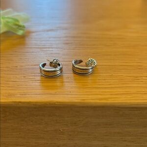 Sterling Silver Small Hoop Earrings